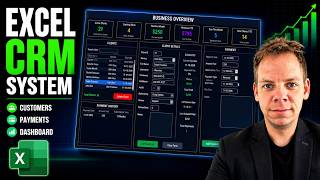I Built a Client & Subscription Management Dashboard in Excel (Replaces $50/Month CRM)