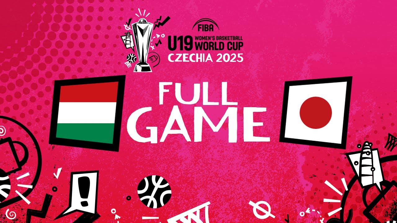 Class 5-8 | Hungary v Japan | Full Basketball Game | FIBA U19 Women's Basketball World Cup 2025