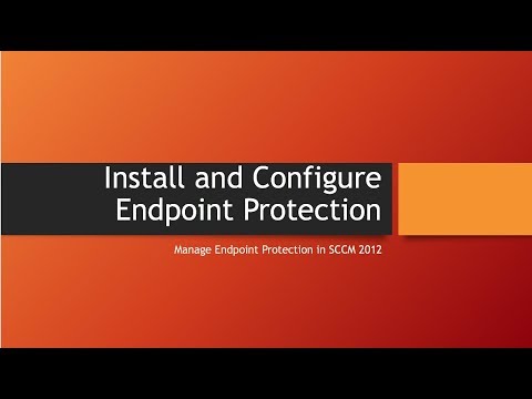 SCCM Endpoint Protection