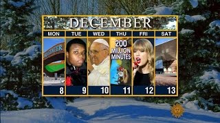 Calendar: Week of December 8