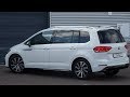 Volkswagen NEW Touran 2018 R-Line Pure White 18 inch Marseille walk around & Inside detail