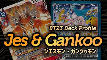 New Era of Jes! Digimon Card Game BT23 JESMON GANKOOMON Deck Profile
