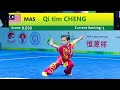 Qi tim cheng  903 score changquan group c boys 8th world junior wushu championship indonesia