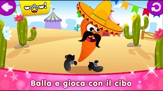 FUNNY FOOD DRESS UP 🥦🥕 Giochi per bambini di 2-5 anni Con 💖Alda💖 screenshot 4