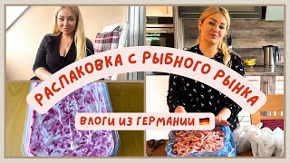 Влоги из Германии 🇩🇪🇺🇦/ Что купили на рыбном рынке в Нидерландах??? \ Готовим  сельдь под шубой