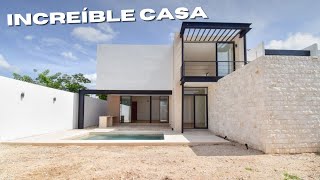 INCREÍBLE CASA en venta en PRIVADA CON AMENIDADES al norte de MÉRIDA YUCATÁN ¡Excelentes acabados!