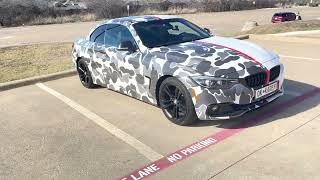 Bmw 2 Face Wrap In Bape Camo