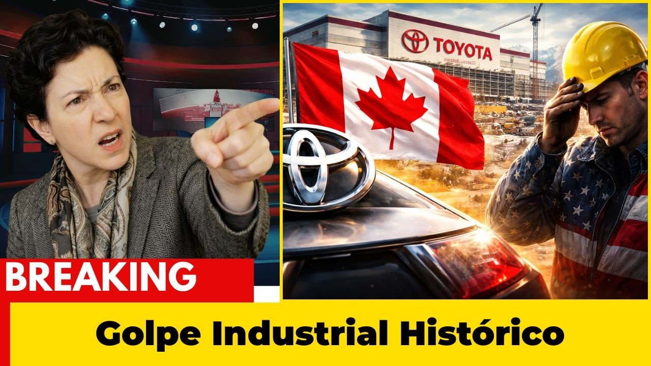 HACE 3 MIN:  Japón elige a Canadá — Toyota abandona Alabama, megafábrica de $9B va a Canadá