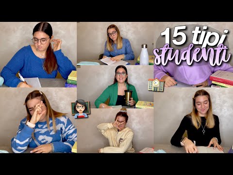 15 TIPI DI PERSONE A SCUOLA✨👩🏻‍🏫