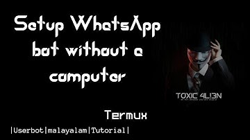 How to Create WhatsApp User Bot - WhatsBot Asena | Tutorial | Malayalam | User Bot
