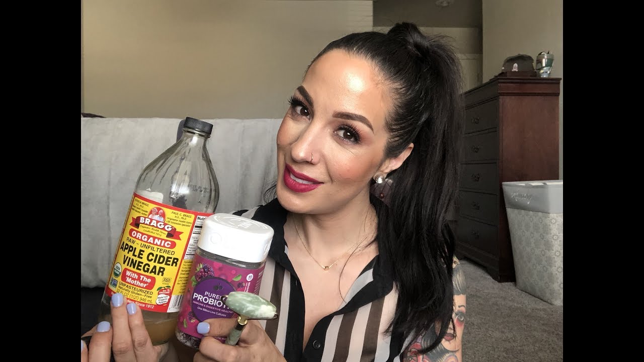 My Healthy Daily Routine Habits|Collagen Supplements, Apple cider Vinegar, Jade rolling, Probiotics - YouTube Jessica Grace