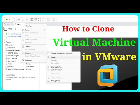 How to Clone a Virtual Machine in VMware Workstation