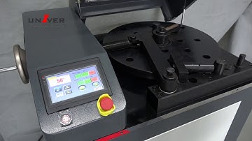 UNIVER BENTEK-300 Series Rebar Bend and Re-bend Testing Machine