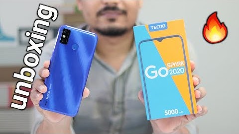 Tecno Spark Go 2020 Unboxing and first impressions | Aqua Blue Colour | Large Display, Large Battery