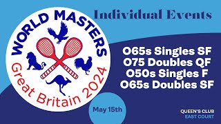 Real Tennis World Masters 2024 - Individual Events - Day 7