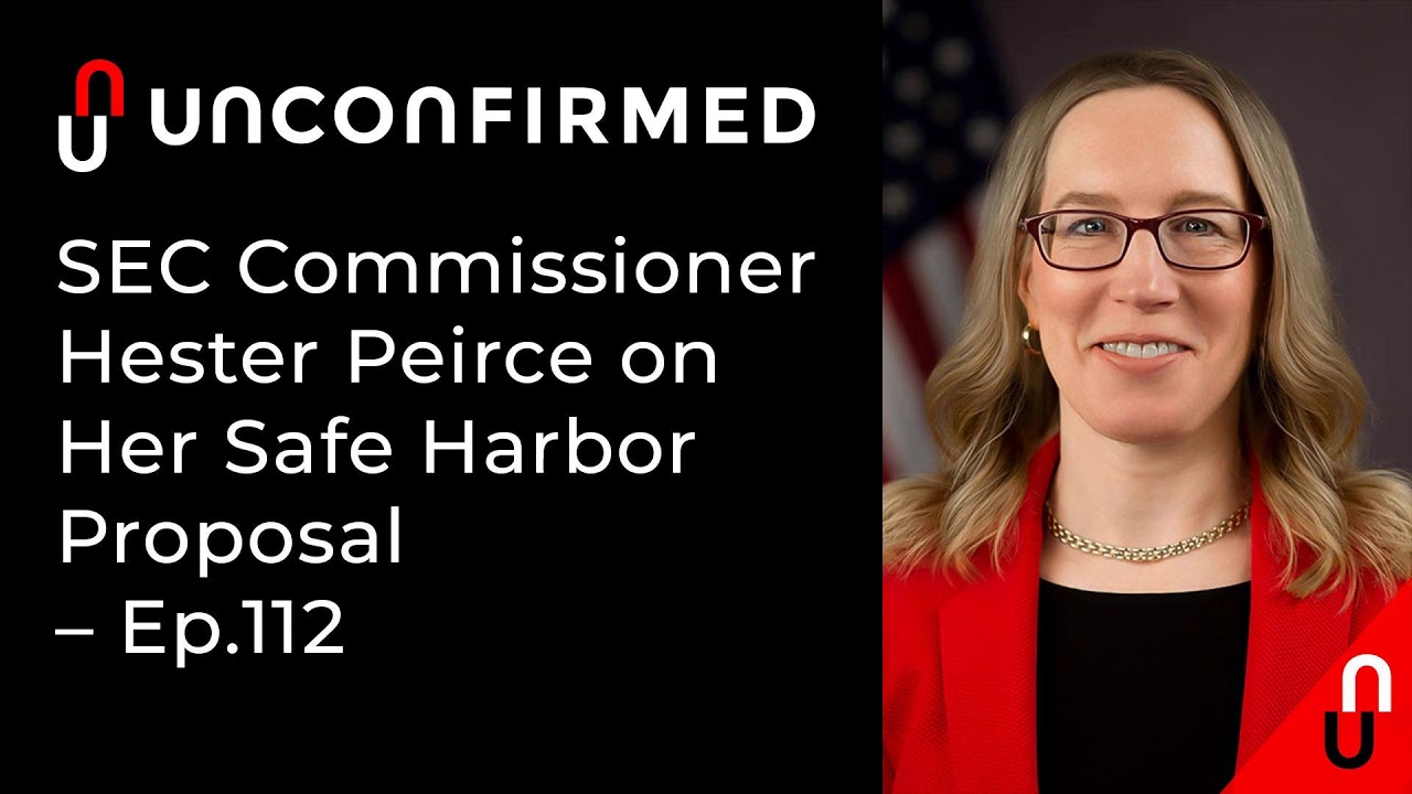 SEC Commissioner Hester Peirce on Her Safe Harbor Proposal - Ep.112