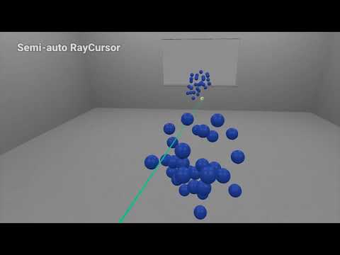 RayCursor: A 3D Pointing Facilitation Technique based on Raycasting