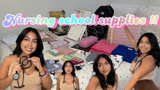 My *HUGE* nursing school supplies haul: Target, Walmart, Marshals, Tj Maxx, Amazon etc..