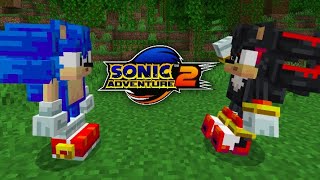 Sonic Adventure 2: "Faker!" recreated in Minecraft screenshot 3