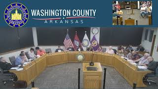 Washington County Arkansas Finance Budget and County Services Meeting 26