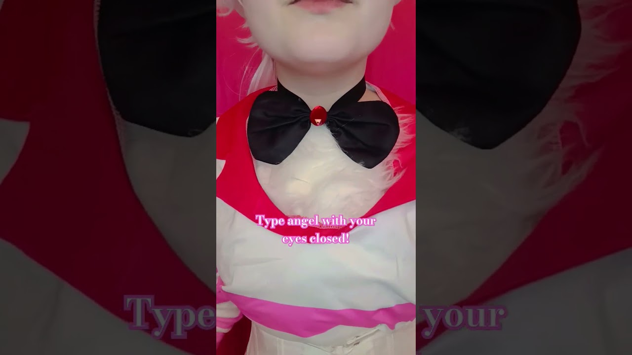The glitch-😭 #trending #cosplay #angeldust #hazbinhotel #helluvaboss #hazbinhotelcosplay #fyp #angel