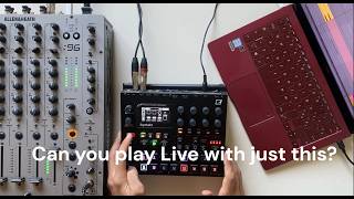 100% Syntakt Techno Live Set (Can you play w/ one machine)