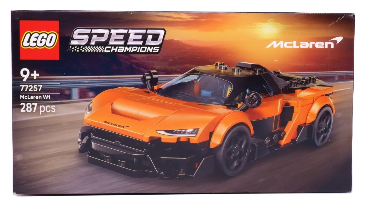 LEGO Speed Champions McLaren W1 77257 - Speed Build