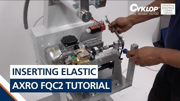 Elastic not inserting in AXRO FQC2?︱How to Fix︱Cyklop