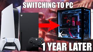 Switching To PC Gaming from Console | My Experience 1 Year Later