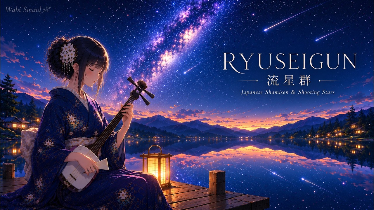Watch RYUSEIGUN — 流星群 | Japanese Shamisen Ambience for Sleep, Calm & Meteor Shower Nights on YouTube Watch RYUSEIGUN — 流星群 | Japanese Shamisen Ambience for Sleep, Calm & Meteor Shower Nights on YouTube
