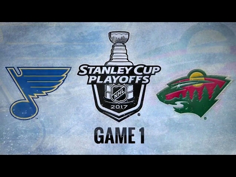 St. Louis Blues vs. Minnesota Wild. Game 1 (12.04.2017) Highlights (60 fps)