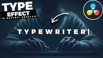 How To Add TYPEWRITER EFFECT In Davinci Resolve