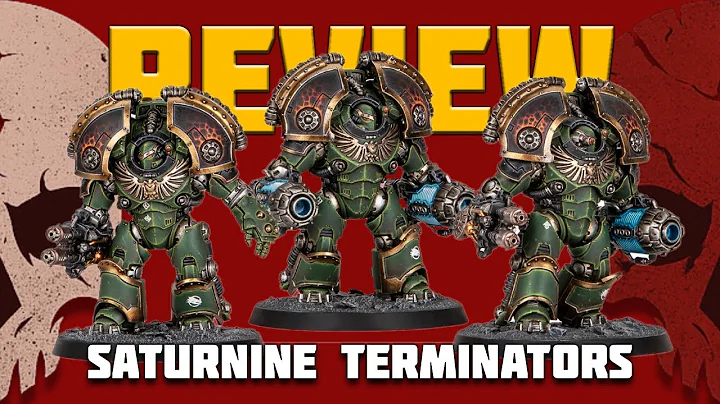 REVIEW Space Marine Saturnine Terminator Squad | Warhammer: The Horus Heresy