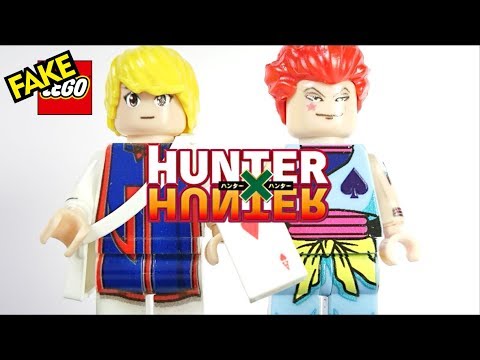 Lego Hunter X Hunter Hisoka and Kurapika Unofficial Custom Minifigures ...