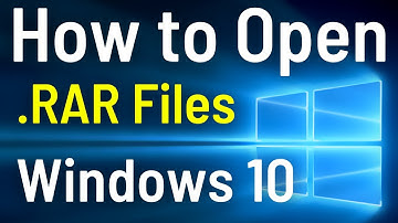 How To Open RAR Files On Windows 10 Laptop | Extract RAR Files On PC (Easiest Way)