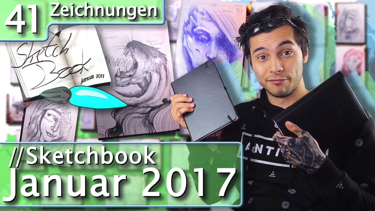 #DrawEverday Challenge 2017 beginnt // Gutmensch - #DrawEverday Challenge 2017 beginnt // Gutmensch