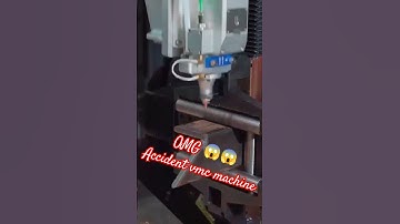 OMG 😱😱 accident in machine 😭😭😭 #vmc #cnc #wirecutmachine #youtuber #machine #lasercutting
