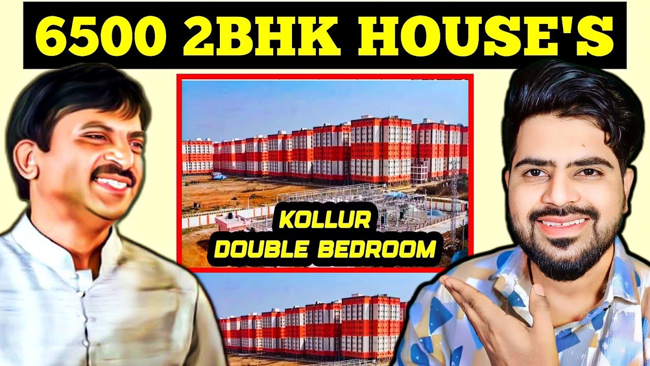 6500 Double Bedroom House's | Indiramma House's 3LAKH 2BHK Full Update indiramma Indlu