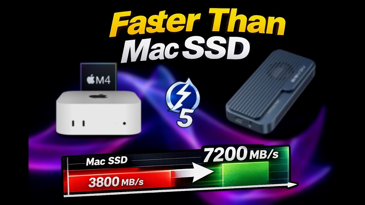 This Thunderbolt 5 setup is Faster Than My M4 Mac’s Internal SSD | Best ...