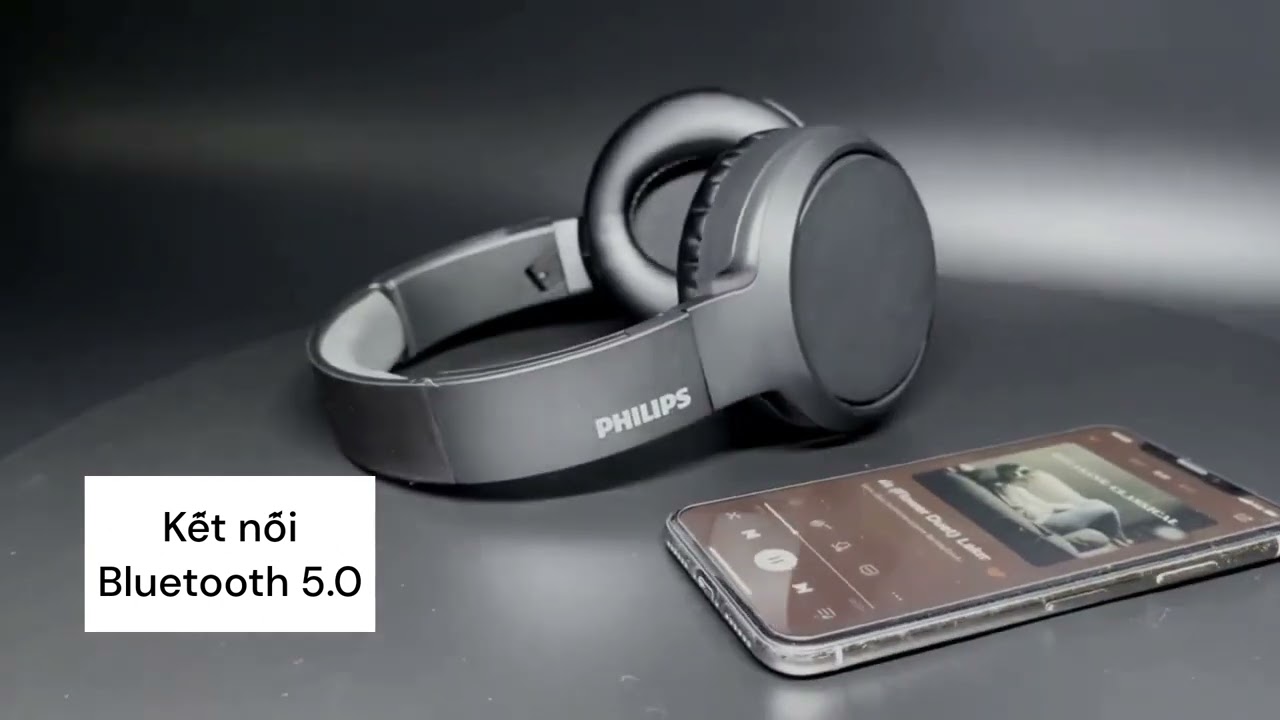 Philips TAH5205 - Tai Nghe Over-Ear Không Dây Bluetooth 5.0, Hỗ Trợ Đàm Thoại - YouTube