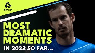 The 10 Most Dramatic ATP Tennis Moments Of The Year So Far!