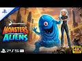 Monsters vs Aliens PS5 Gameplay 4K 60FPS