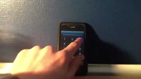 Ode To Joy played on an iPhone Keypad