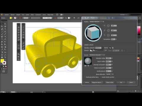 Začínáme v programu Adobe Illustrator (cvičení 05 – 3D vytlačení)