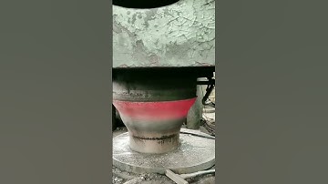 Large diameter concentric reducer manufacturing   #reducer #steelpipes  #fitting  #ss  #pipewelding