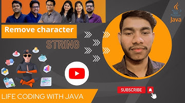 Remove character #java #codingninja