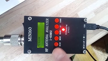 Mini60 SWR Analyzer Funktionstest