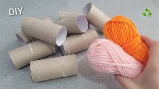 Gift in 10 minutes ! Don't Throw away used Toilet paper rolls ! Amazing recycling ideas - DIY Craft