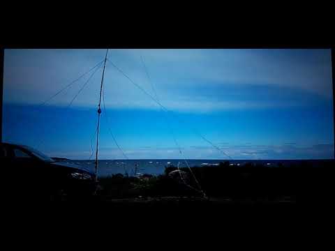 На морском побережье Балтийского моря...КВ радиолюбительская радиоэкспедиции.