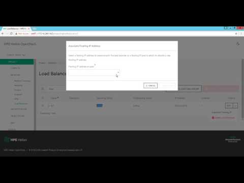 Load Balancer as a Service with Helion OpenStack